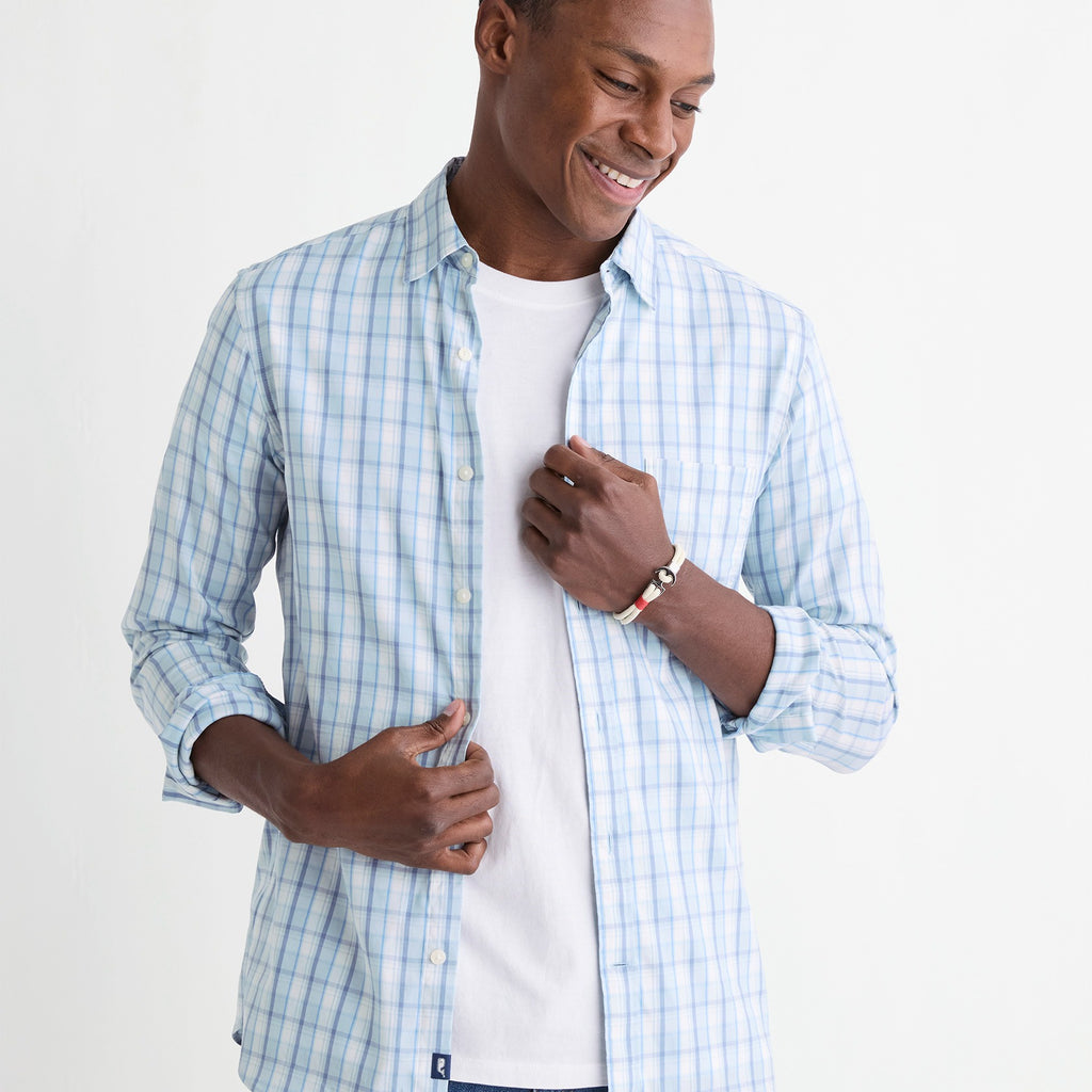 Vineyard Vines Performance Higgs Beach Plaid Backbay Shirt