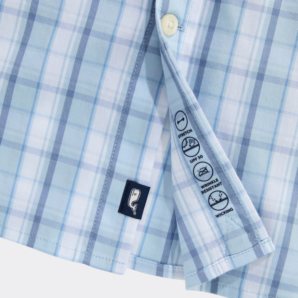 Vineyard Vines Performance Higgs Beach Plaid Backbay Shirt