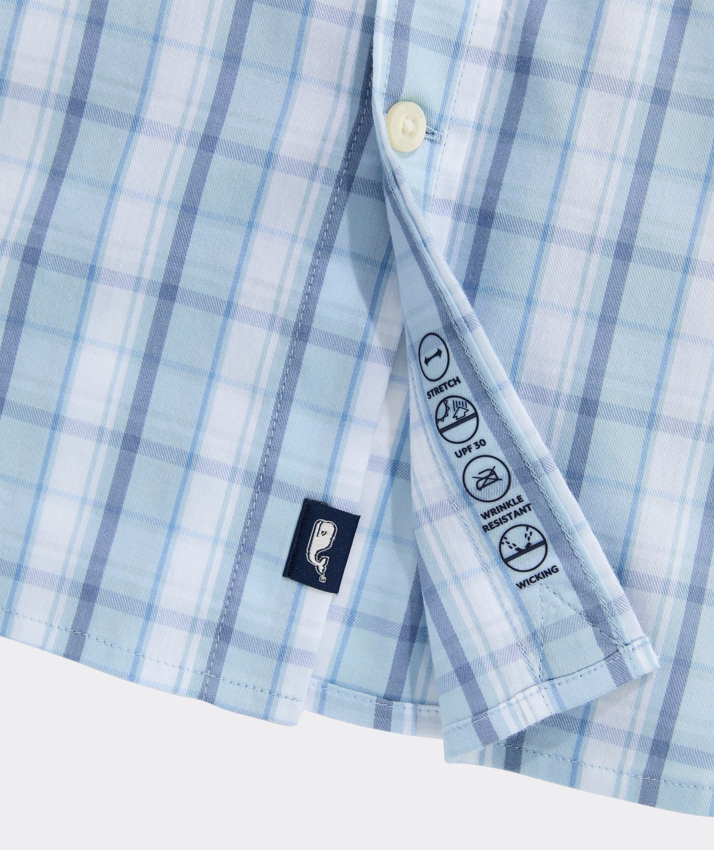 Vineyard Vines Performance Higgs Beach Plaid Backbay Shirt