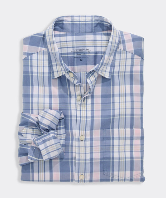 Vineyard Vines Performance Beachcomber Plaid Backbay Shirt
