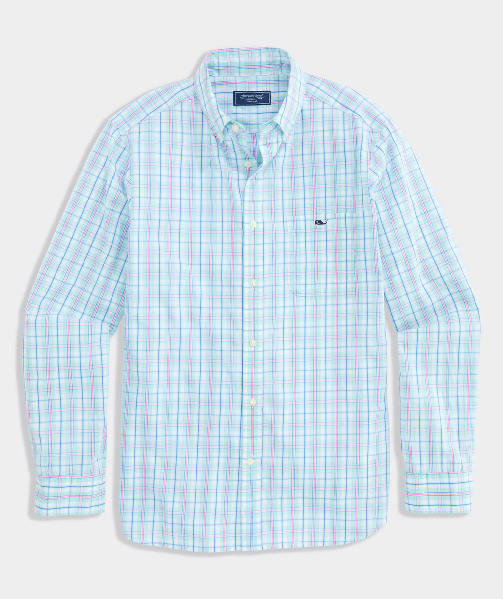 Vineyard Vines Lorelei Plaid Perfect Wash Poplin Shirt