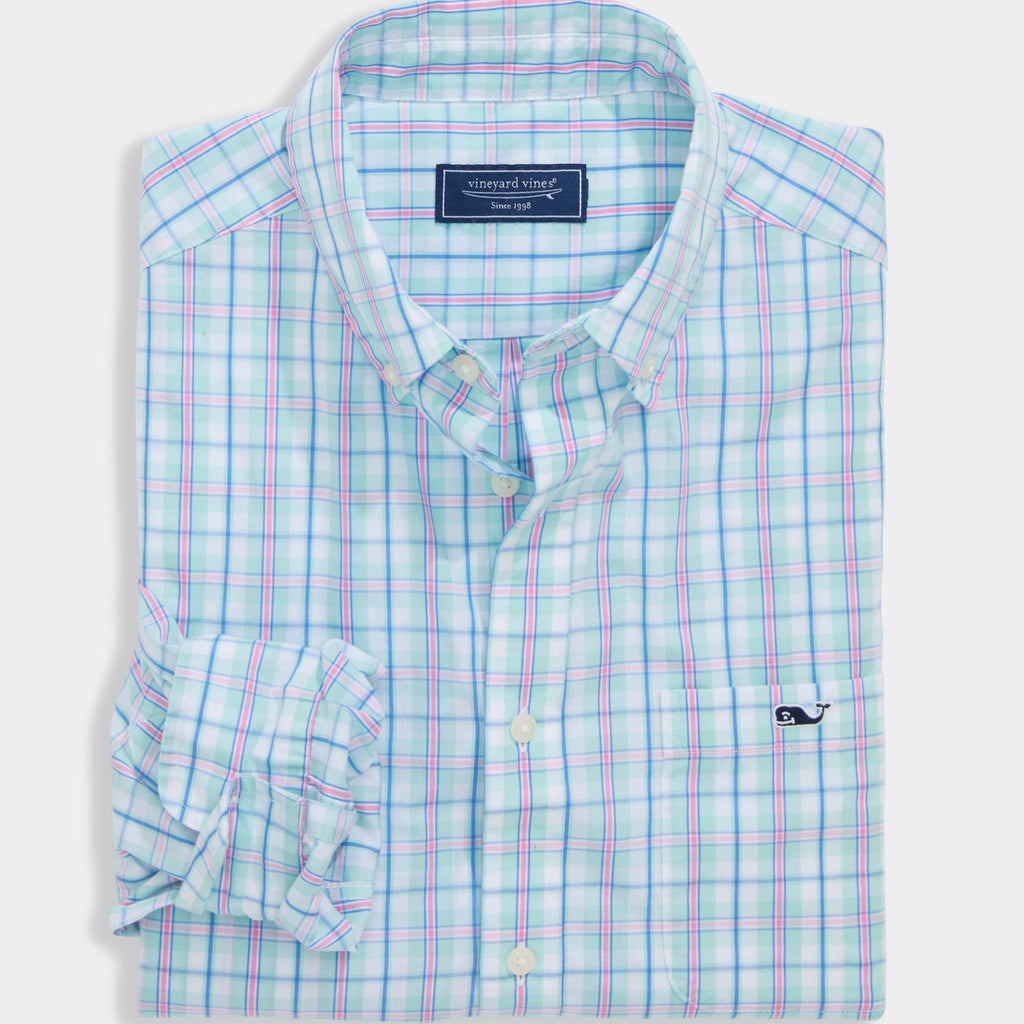 Vineyard Vines Lorelei Plaid Perfect Wash Poplin Shirt