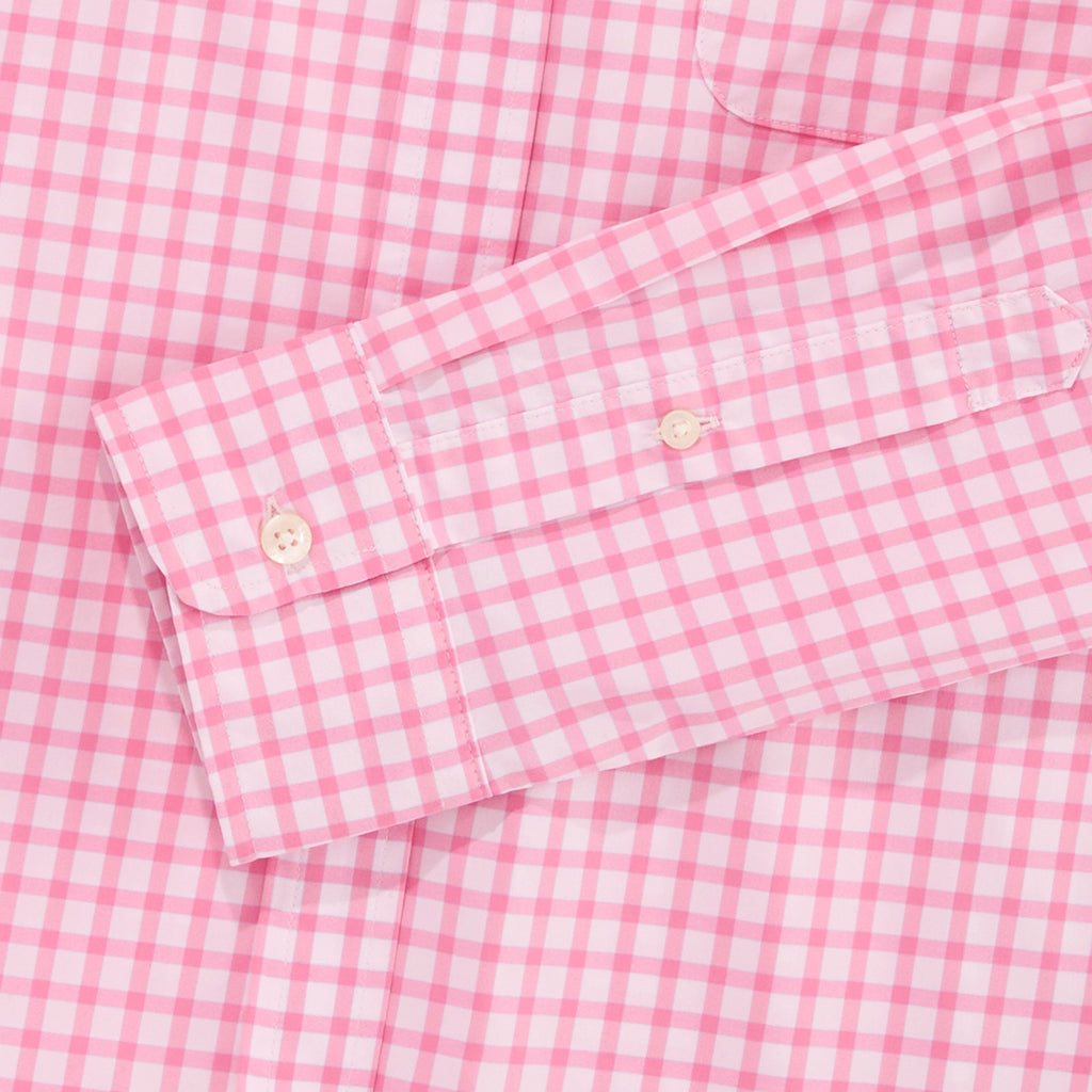 Vineyard Vines Performance Lemon Shark Gingham Featherweight Shirt