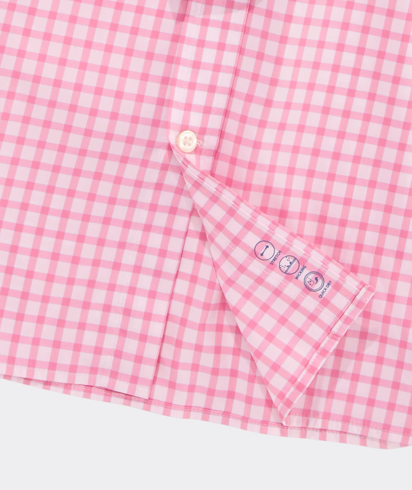 Vineyard Vines Performance Lemon Shark Gingham Featherweight Shirt