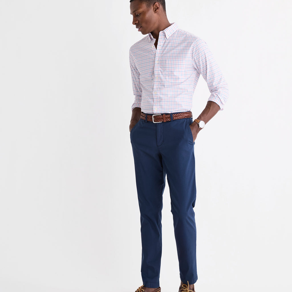 Vineyard Vines Performance Cotton Morada Bay Tattersall Shirt