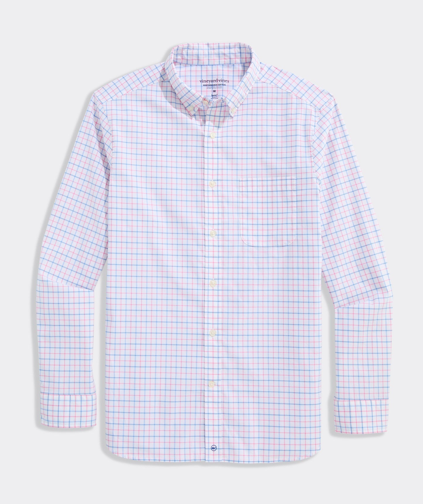 Vineyard Vines Performance Cotton Morada Bay Tattersall Shirt