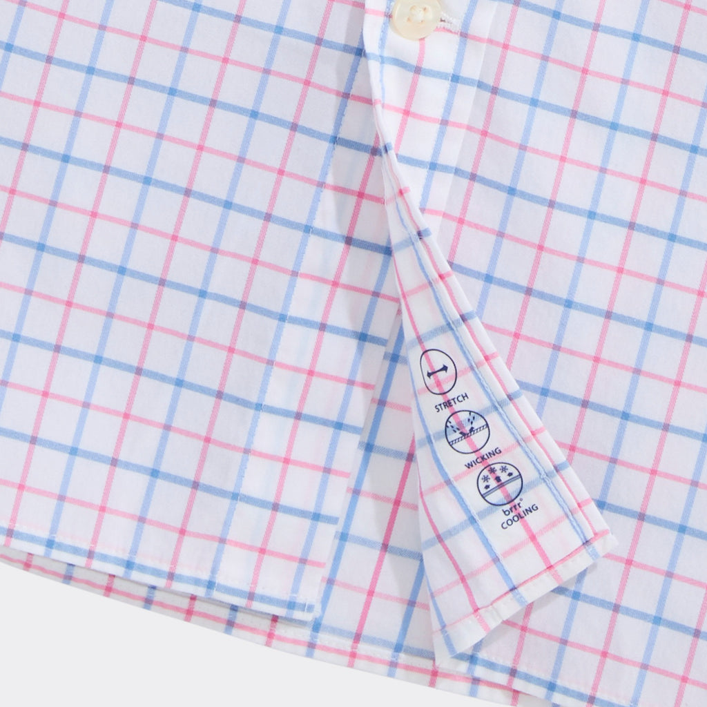 Vineyard Vines Performance Cotton Morada Bay Tattersall Shirt