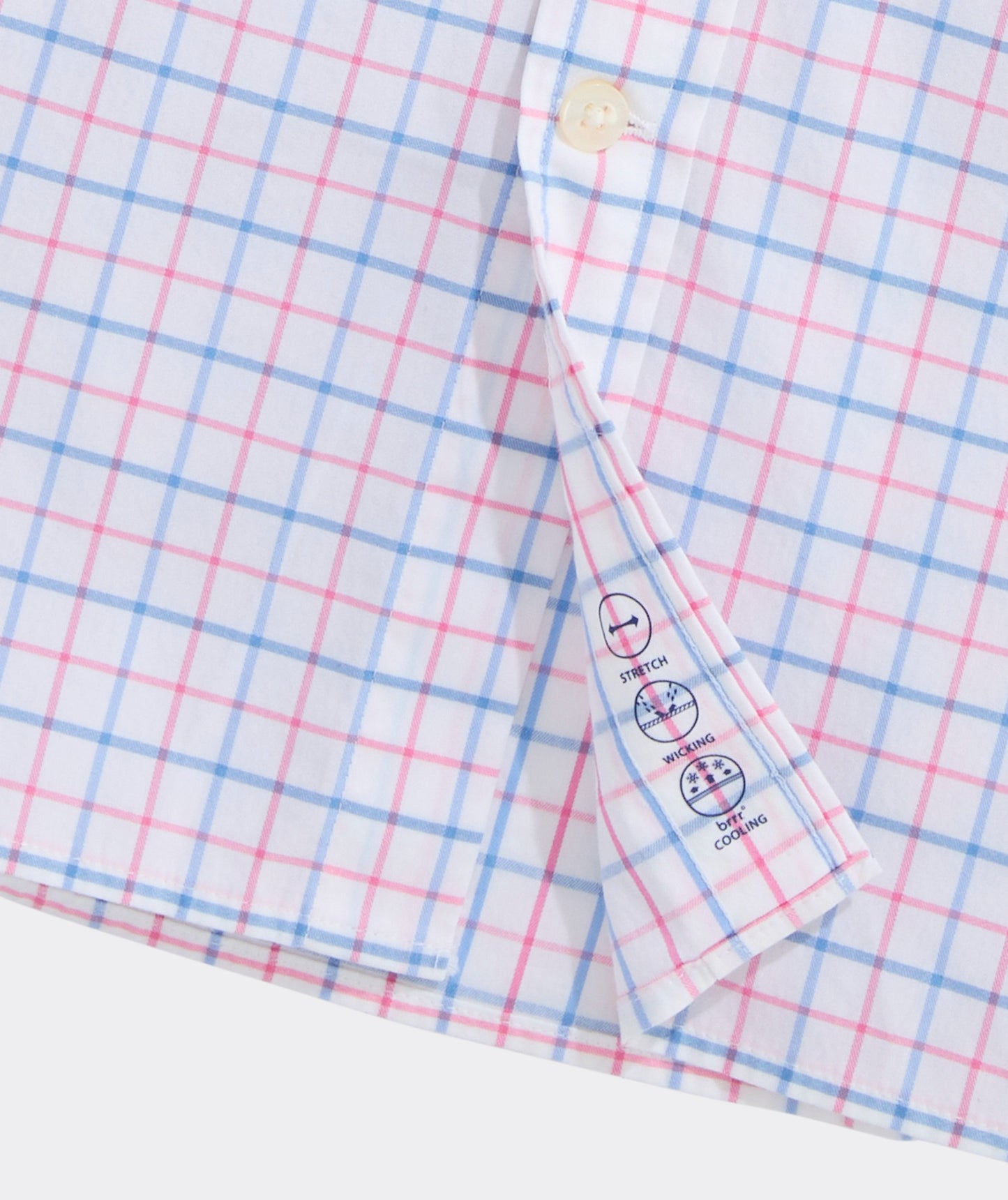 Vineyard Vines Performance Cotton Morada Bay Tattersall Shirt