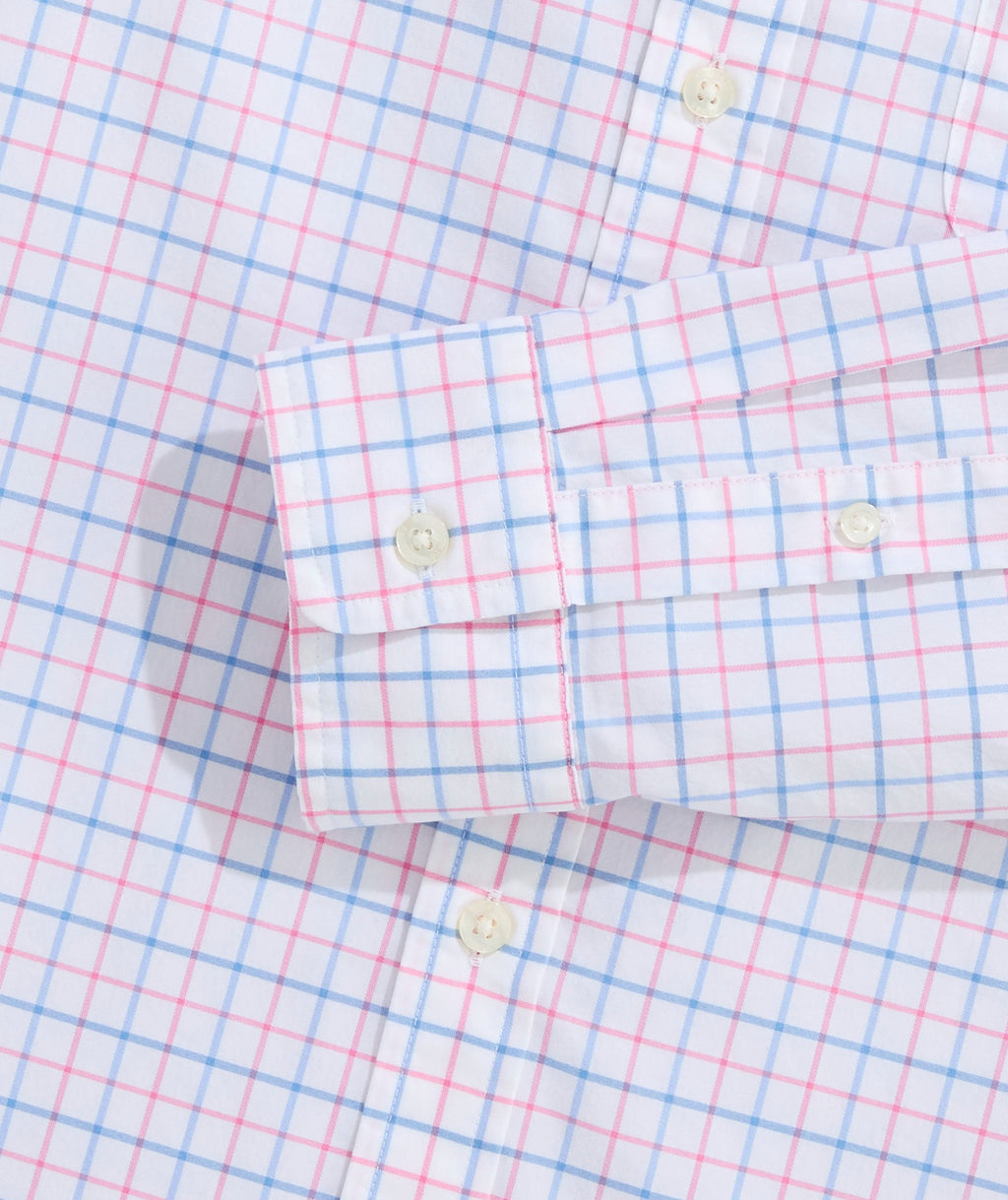 Vineyard Vines Performance Cotton Morada Bay Tattersall Shirt