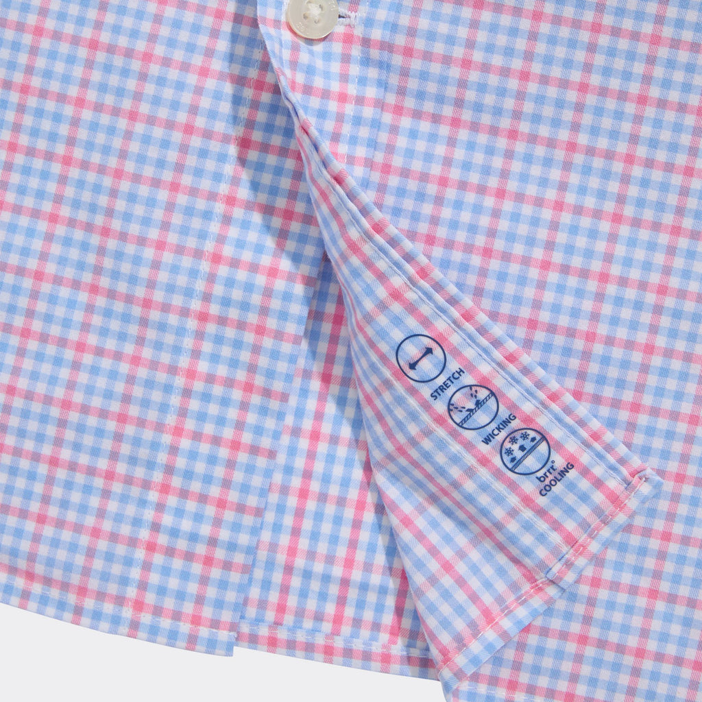 Vineyard Vines Performance Cotton Catamaran Check Shirt