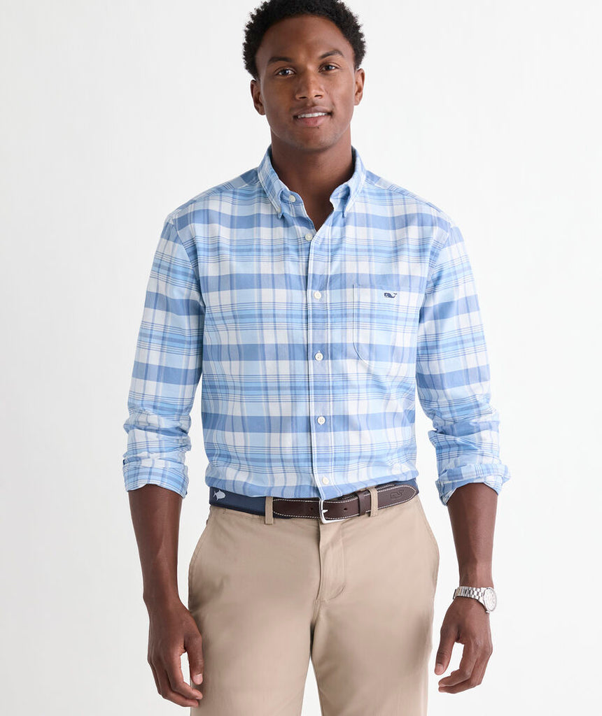 Vineyard Vines Plaid Oxford Shirt