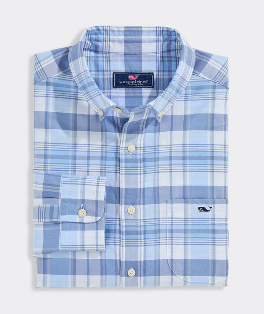 Vineyard Vines Plaid Oxford Shirt