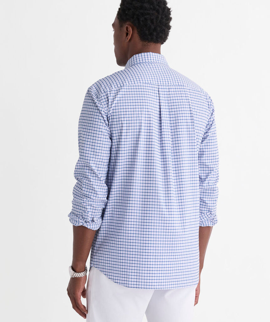 Vineyard Vines Performance Cotton Tattersall Shirt