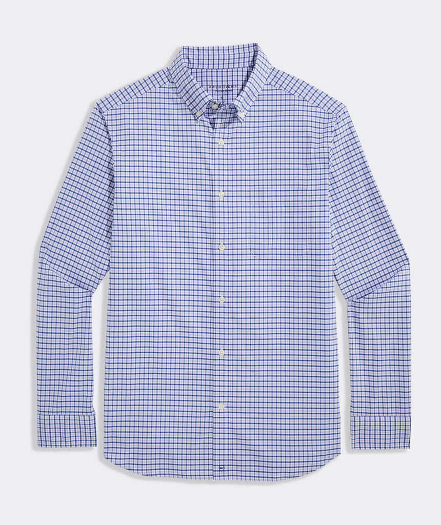 Vineyard Vines Performance Cotton Tattersall Shirt