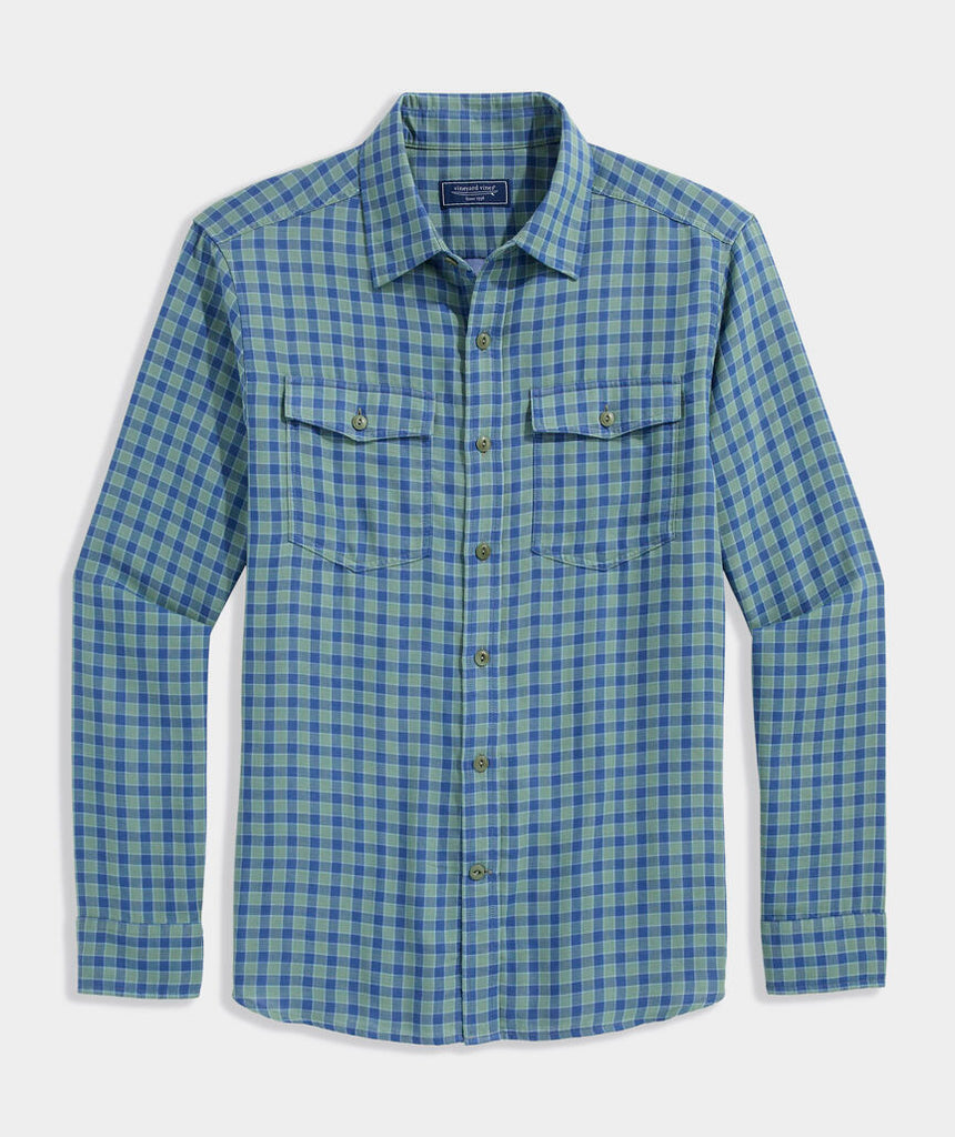 Vineyard Vines Chiller Plaid Double Cloth Shirt