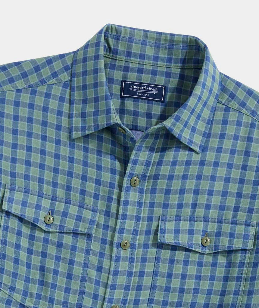 Vineyard Vines Chiller Plaid Double Cloth Shirt