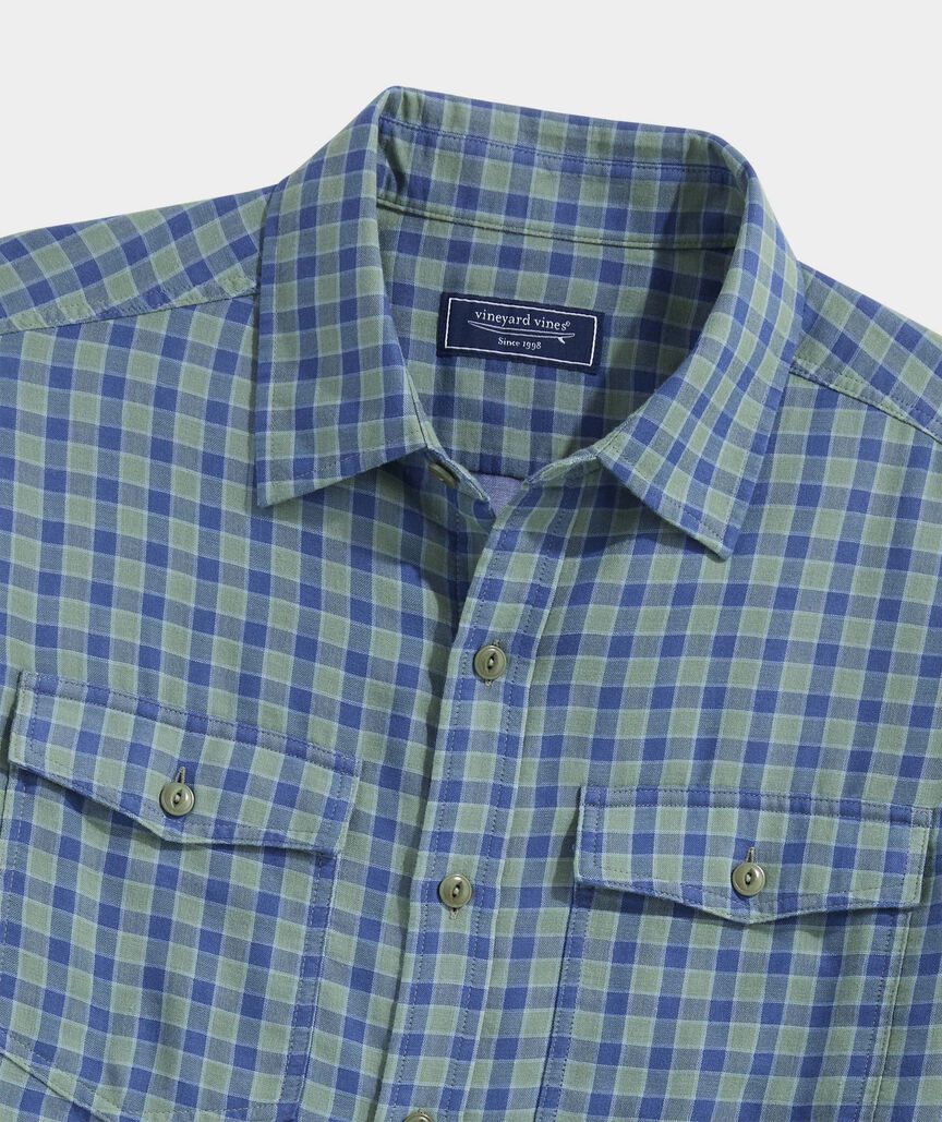 Vineyard Vines Chiller Plaid Double Cloth Shirt