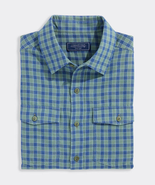 Vineyard Vines Chiller Plaid Double Cloth Shirt