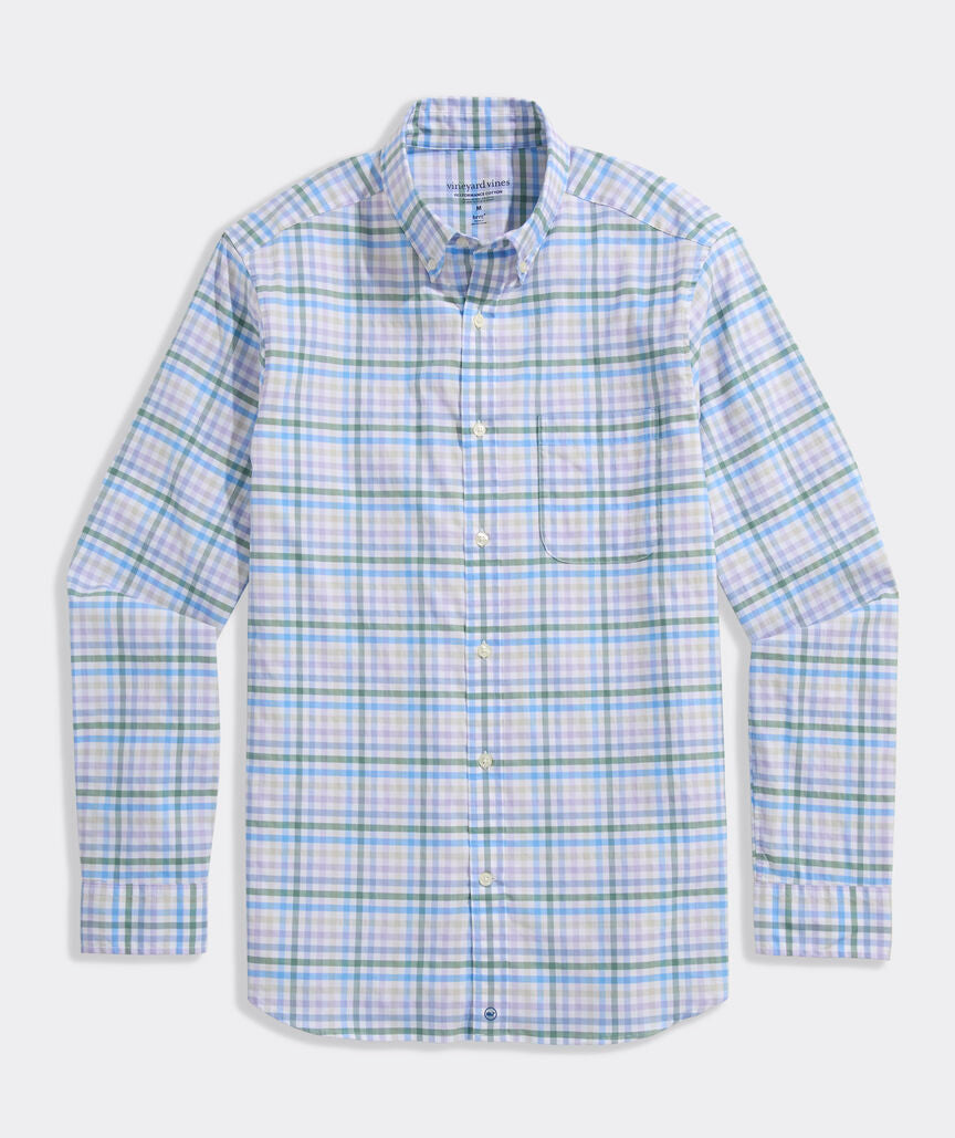Vineyard Vines Performance Cotton Tattersall Shirt