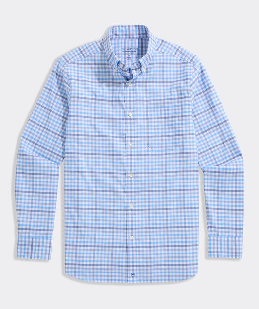 Vineyard Vines Performance Cotton Tattersall Shirt