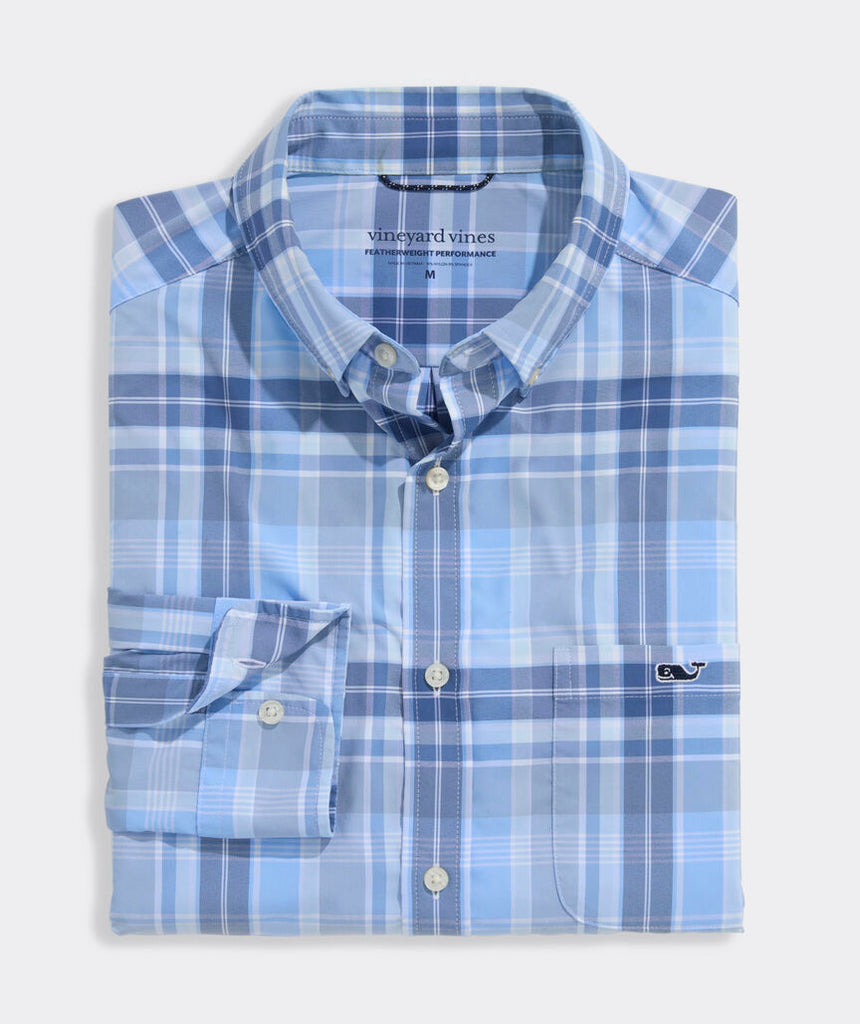 Vineyard Vines Performance Plaid Featherweight Shirt
