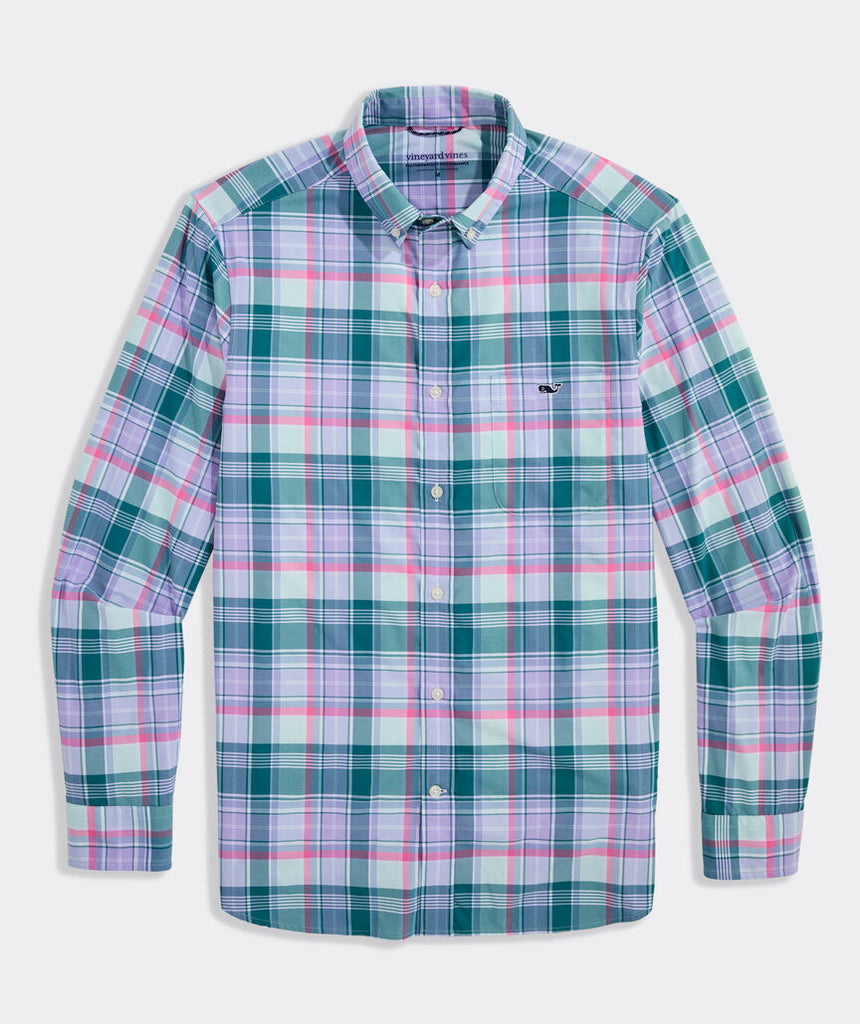 Vineyard Vines Performance Plaid Featherweight Shirt