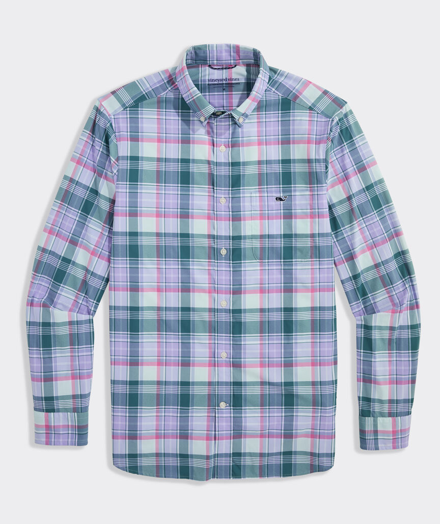 Vineyard Vines Performance Plaid Featherweight Shirt