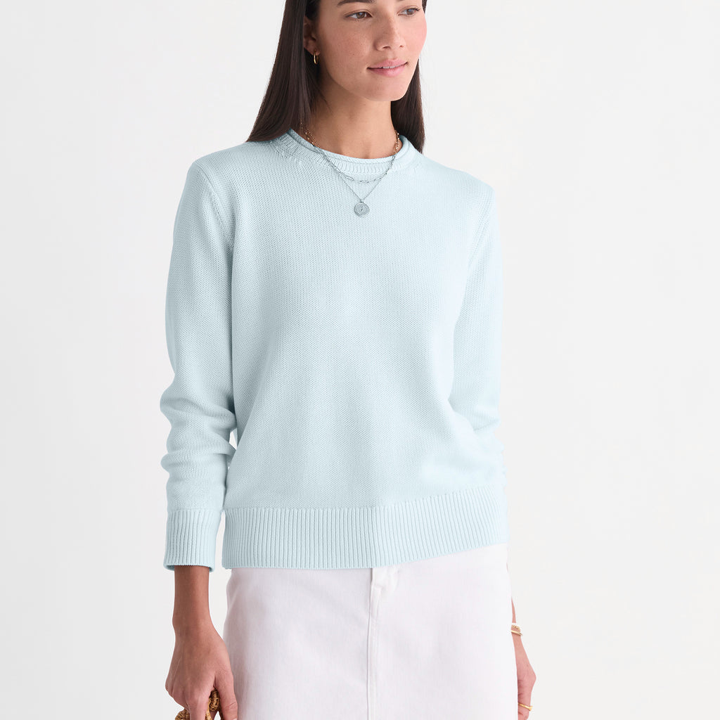 Vineyard Vines Katie Cotton Rollneck Sweater