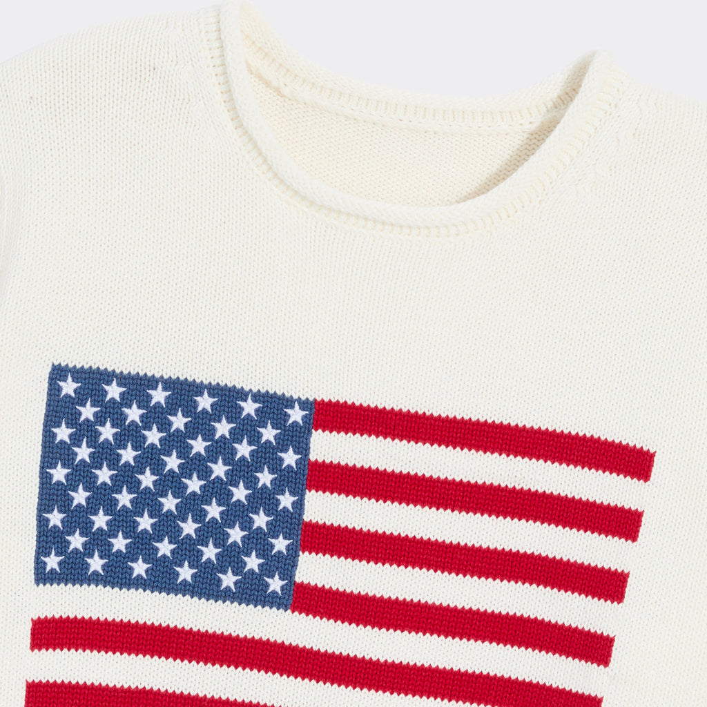 Vineyard Vines Katie Cotton Americana Rollneck Sweater