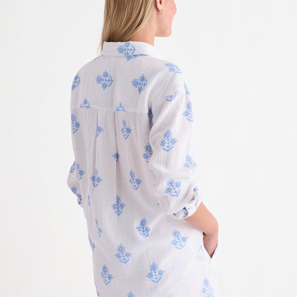 Vineyard Vines Birdie Gauze Button-Down