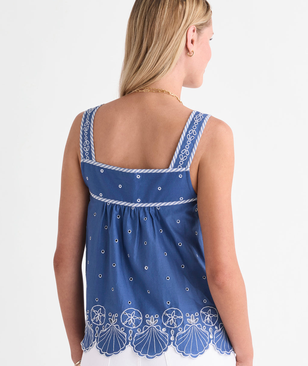 Vineyard Vines Serena Eyelet Top