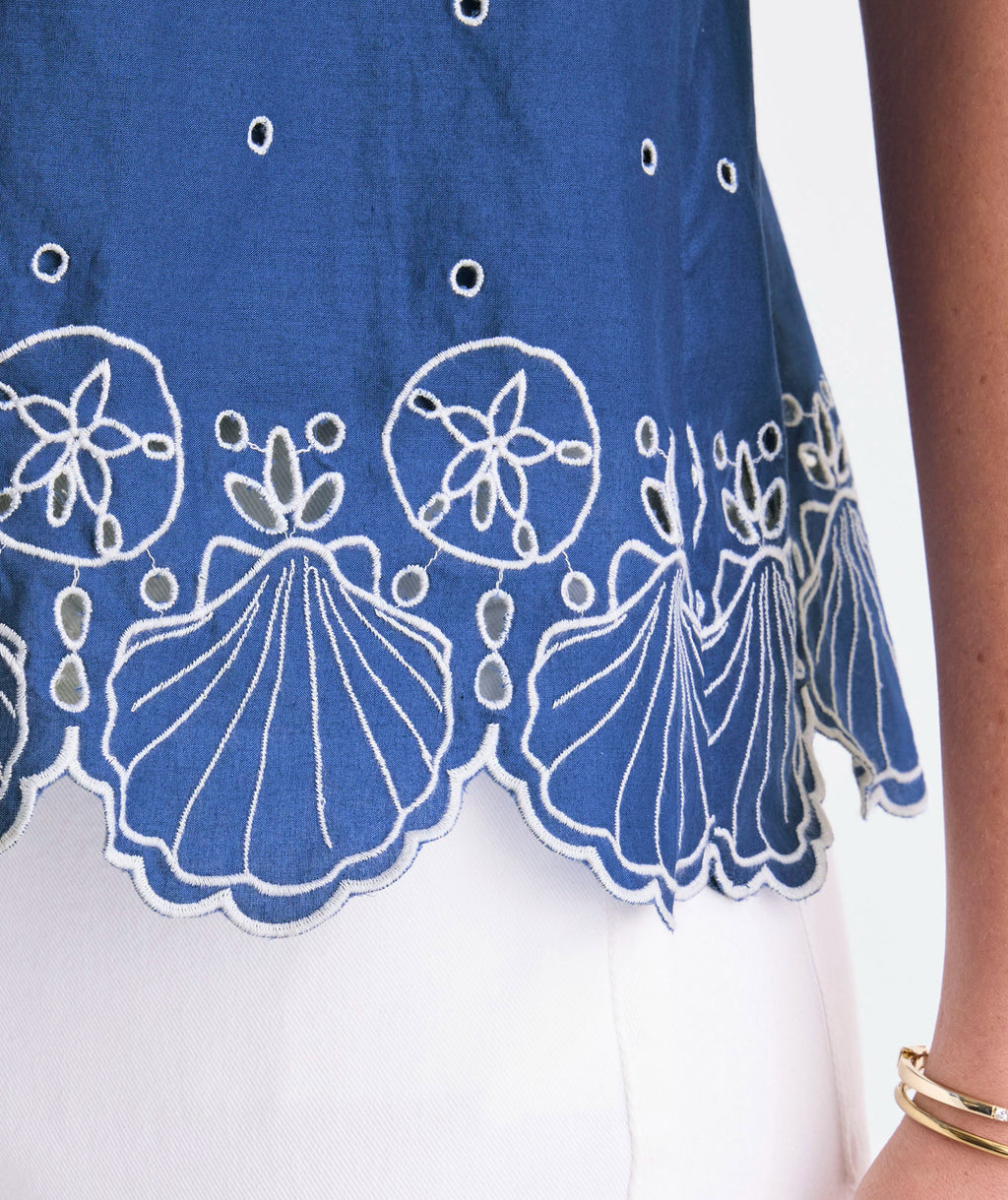 Vineyard Vines Serena Eyelet Top