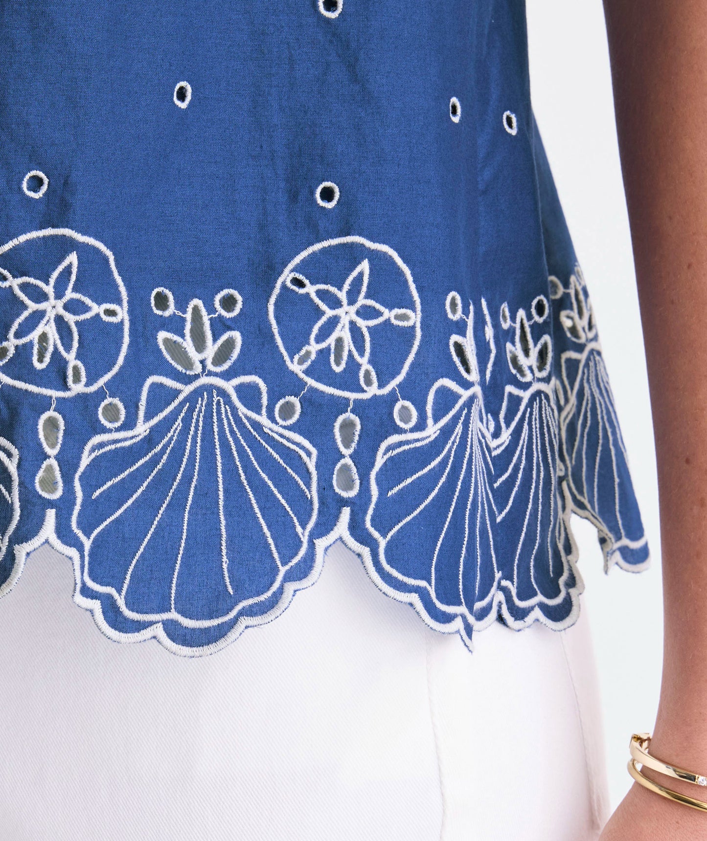 Vineyard Vines Serena Eyelet Top