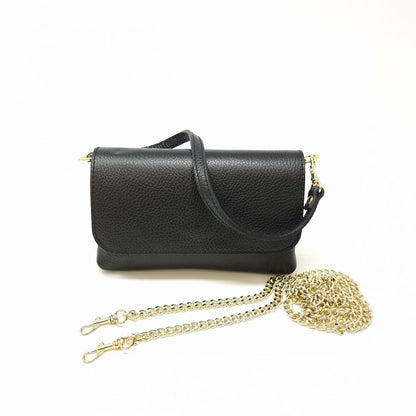 German Fuentes Leather Crossbody Bag