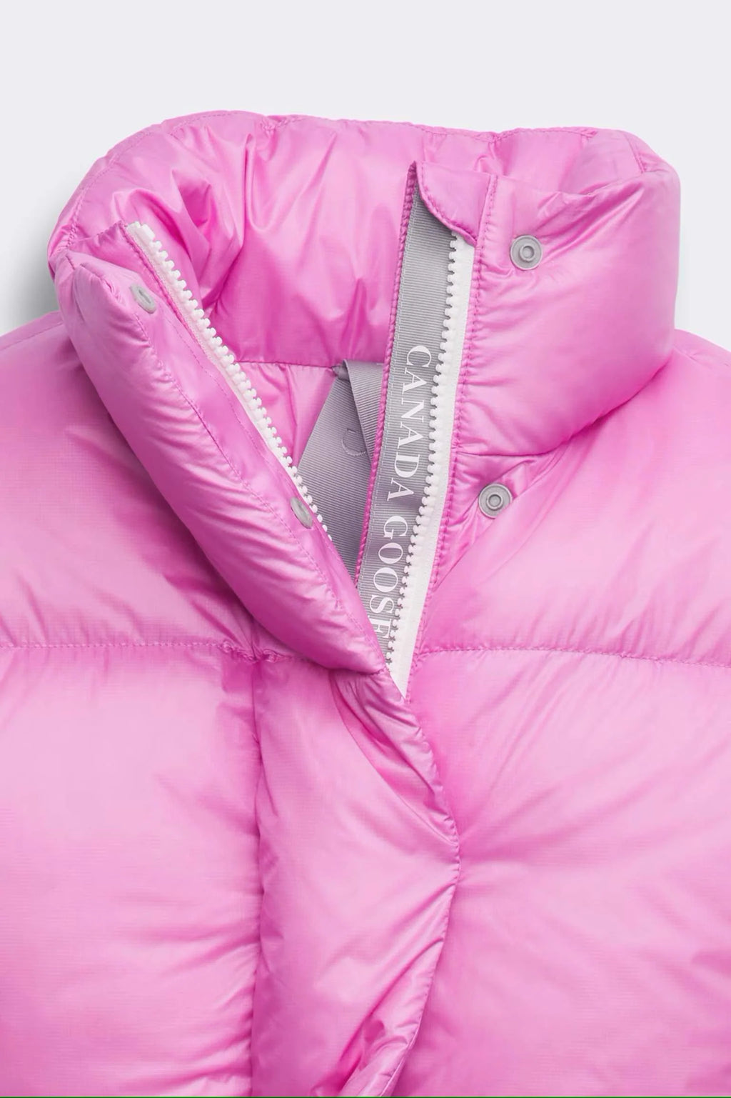 Canada Goose Cypress Cropped Puffer White Label