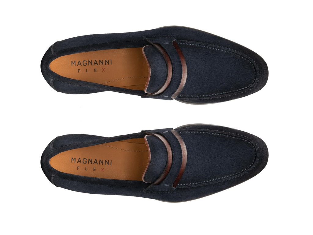 Magnanni Daniel Suede Penny Loafer