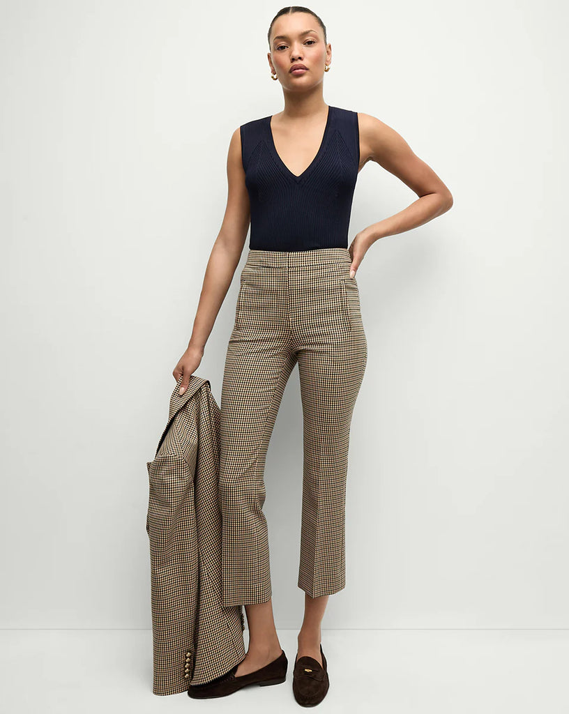Veronica Beard Arte Houndstooth Pant