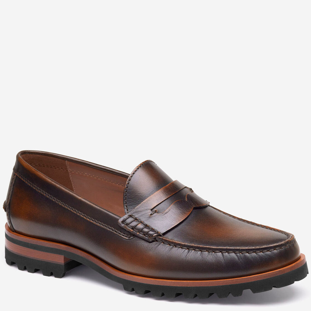 Johnston & Murphy Baldwin Lug Penny Loafer