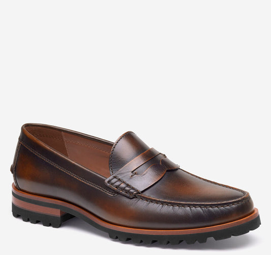 Johnston & Murphy Baldwin Lug Penny Loafer