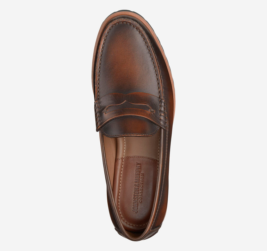 Johnston & Murphy Baldwin Lug Penny Loafer
