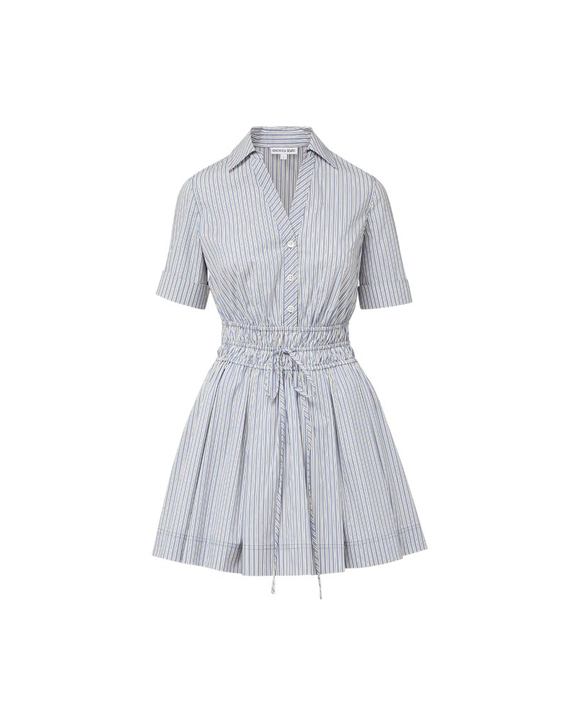 Veronica Beard Susan Striped Mini Dress