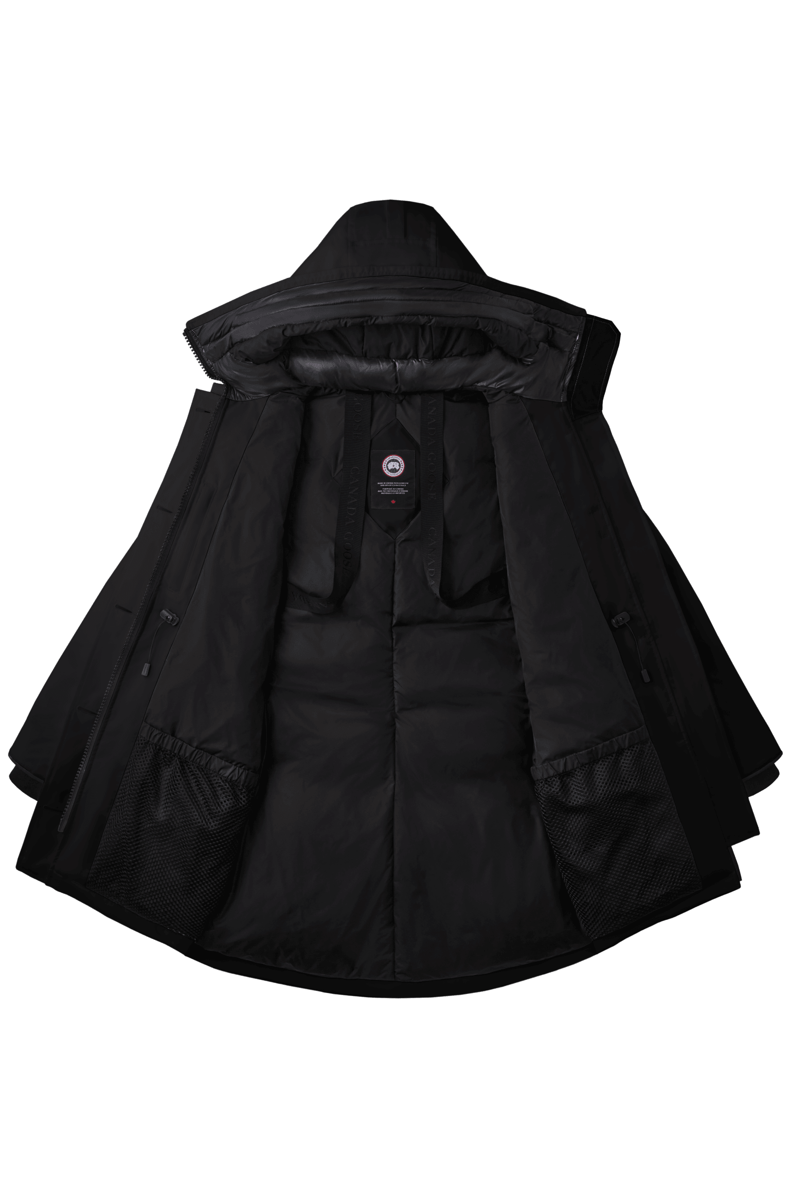 Canada goose rossclair parka black shop