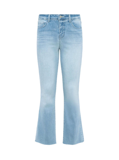 L'Agence Kendra Cropped Flare Jean