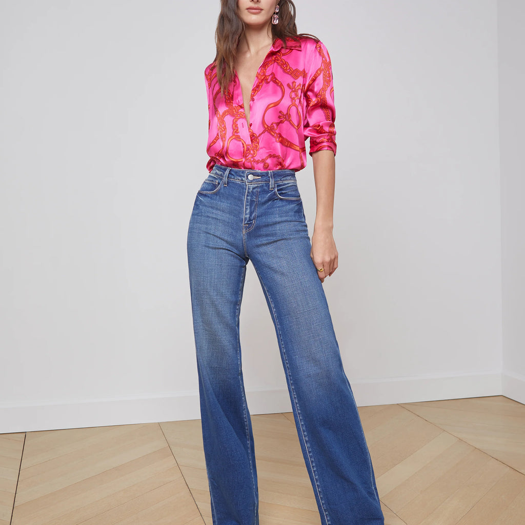 L'Agence Scottie Wide-Leg Jean