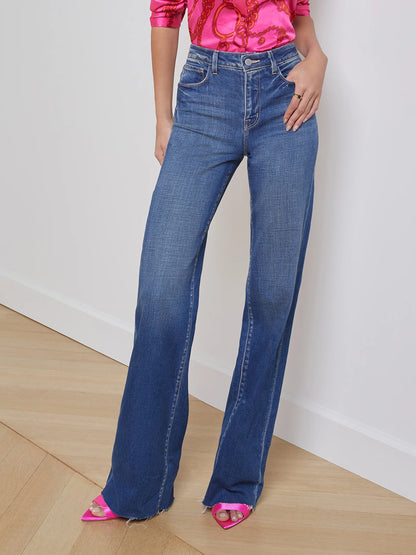 L'Agence Scottie Wide-Leg Jean