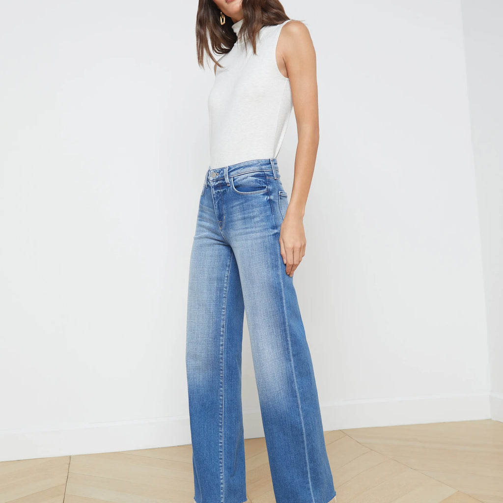 L'Agence Scottie Wide-Leg Jean