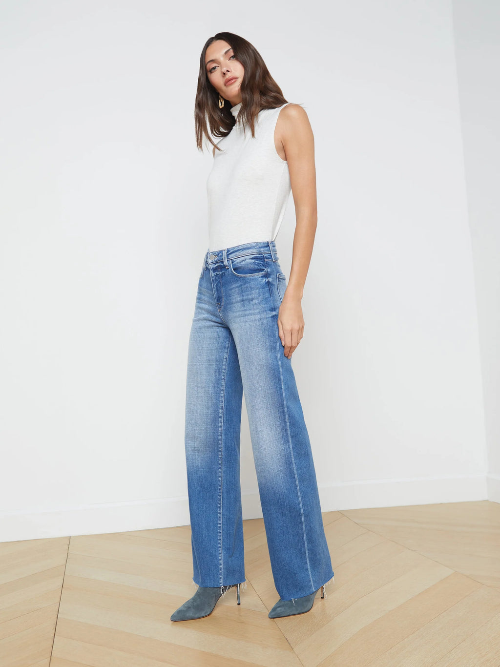L'Agence Scottie Wide-Leg Jean