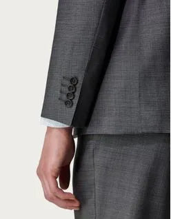 Canali Italian Grey Wool Suit