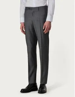 Canali Italian Grey Wool Suit