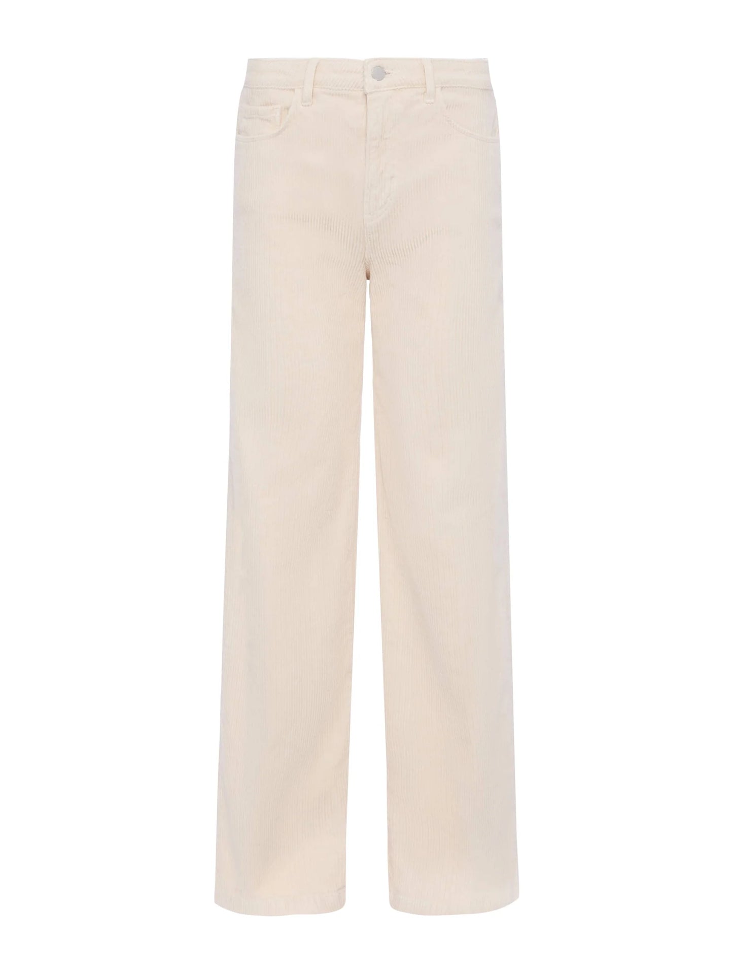 L'Agence Scottie Corduroy Wide-Leg Pant